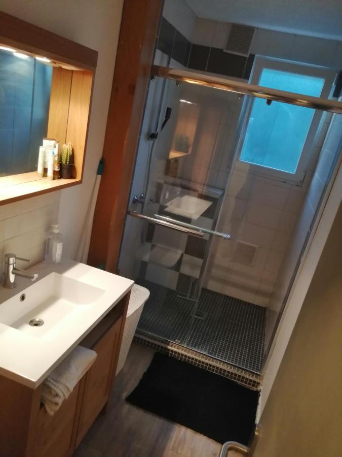 Chambre Dans Appartement A 니오르 외부 사진