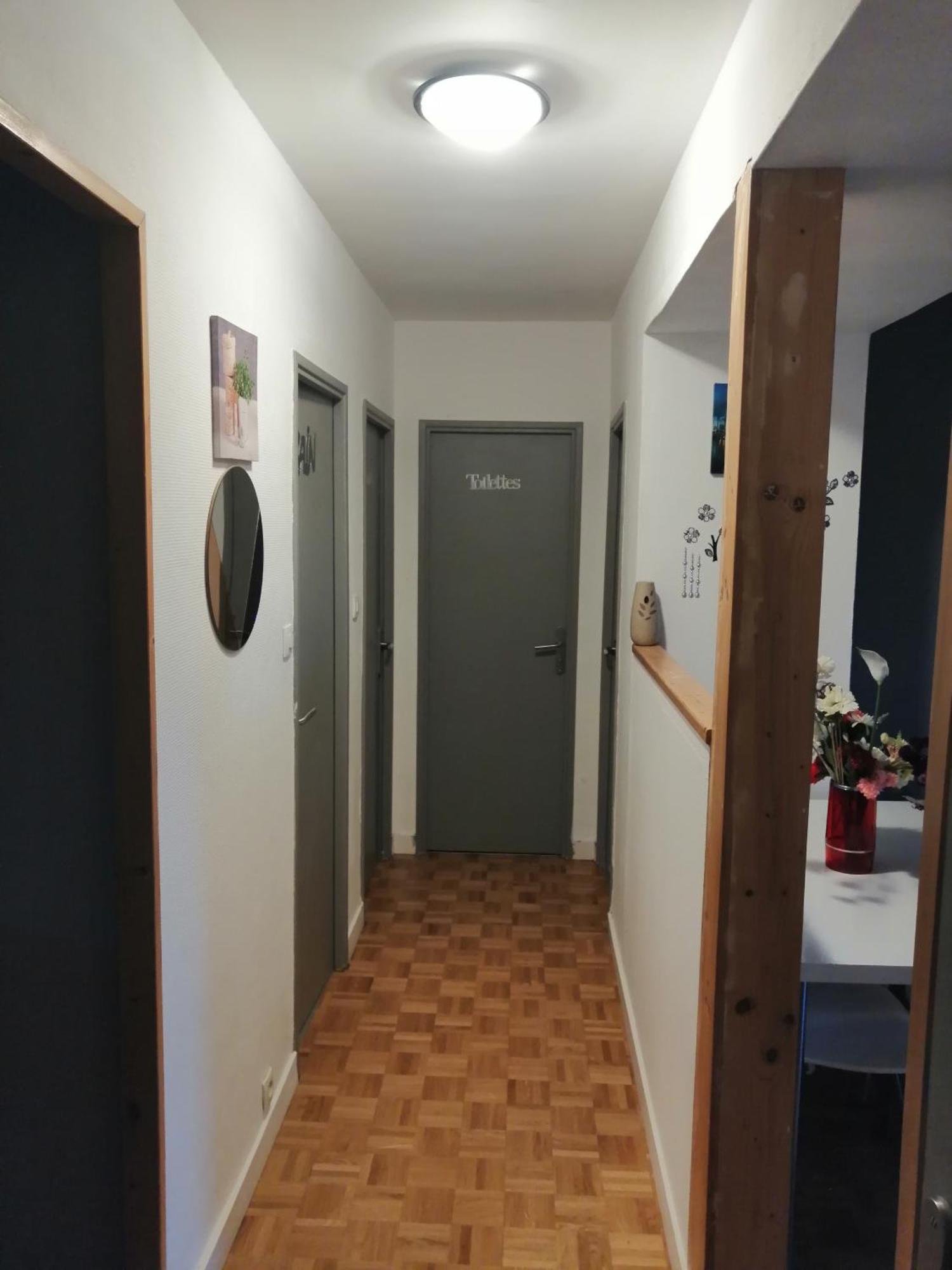 Chambre Dans Appartement A 니오르 외부 사진